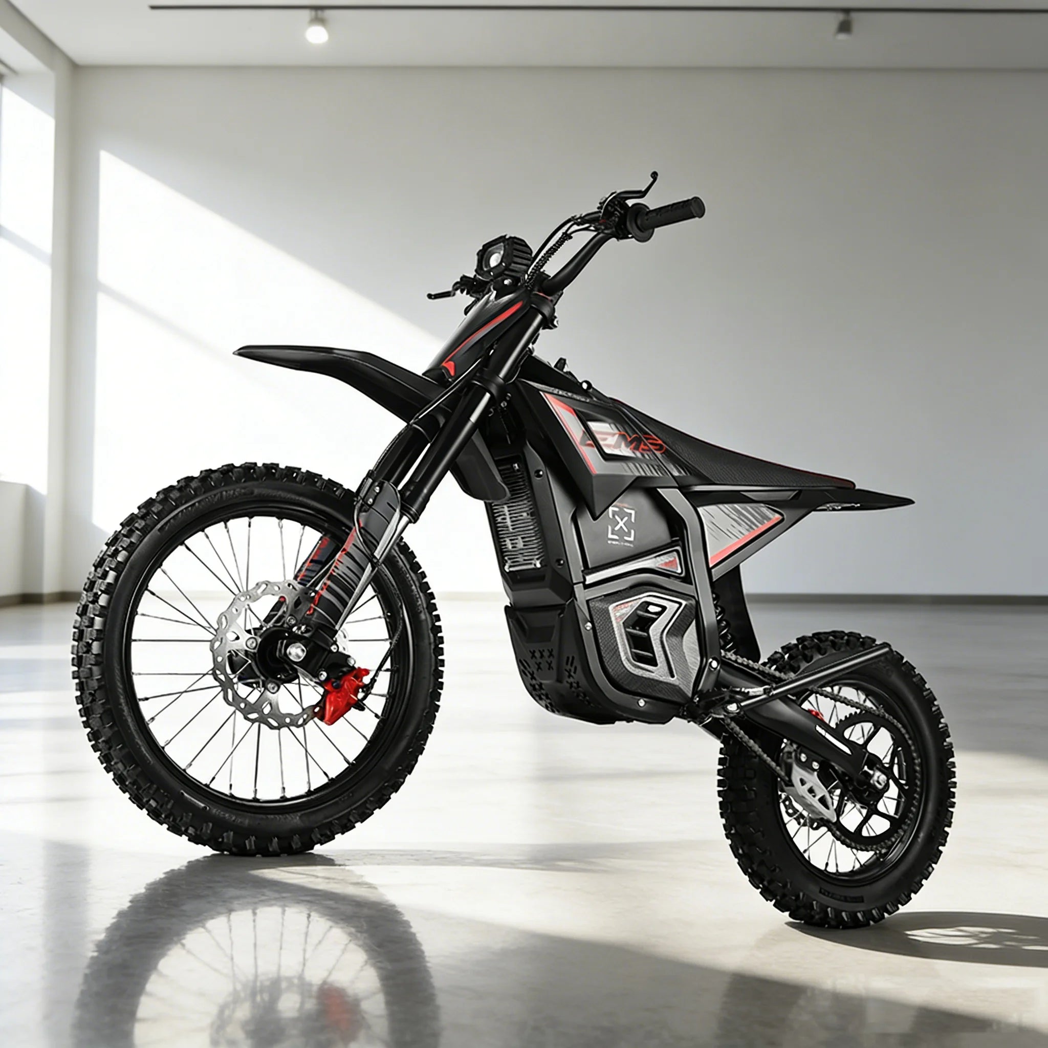 Durable Electric bikecycle with Mid-drive 1500-2500W Rated 4500W Max Motor 65KM/H Top Speed IPX6 Waterproof for Outdoor Riding
