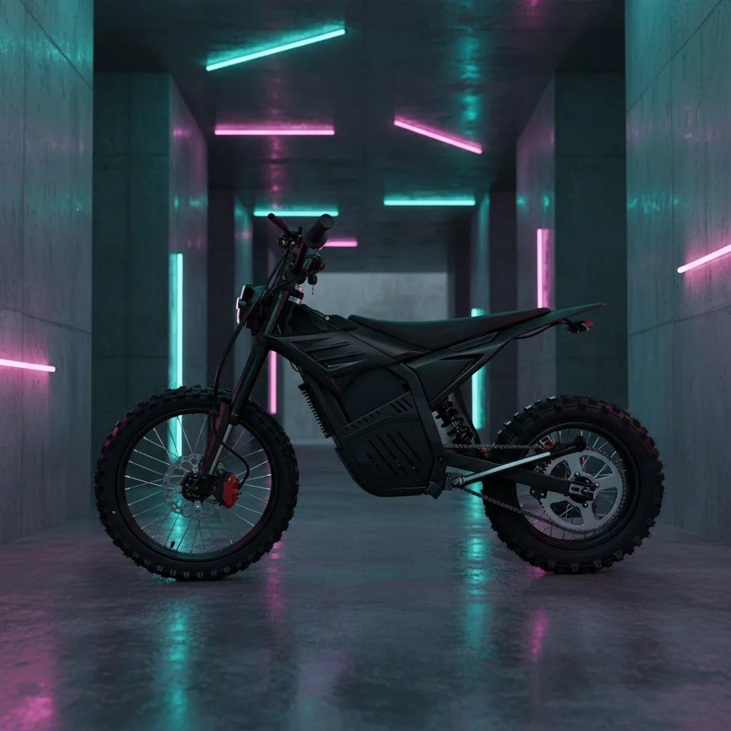 Durable Electric bikecycle with Mid-drive 1500-2500W Rated 4500W Max Motor 65KM/H Top Speed IPX6 Waterproof for Outdoor Riding